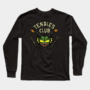 Tendies Club Green Long Sleeve T-Shirt